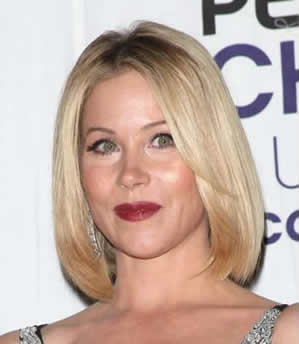 Christina Applegate underwent a double mastectomy after doctors found cancerous lumps in one of her breasts in July 2008