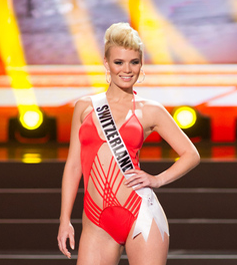 Miss Universe Contestant 2013: Dominique Rinerknecht of Switzerland