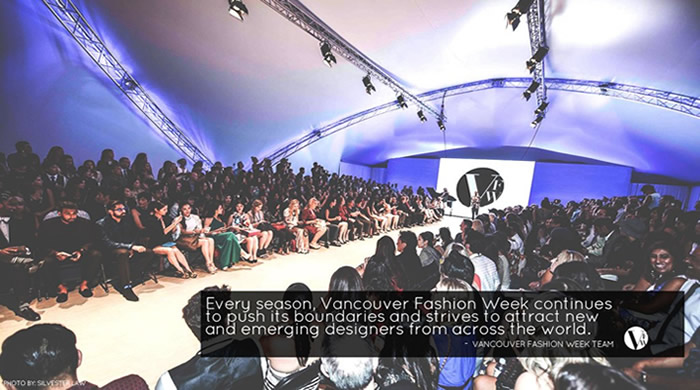 Vancouver Fashion Week FW2015 Opening message