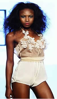 Bahamian Model Patricka Ferguson at Vancouver Fashion Week SS2014